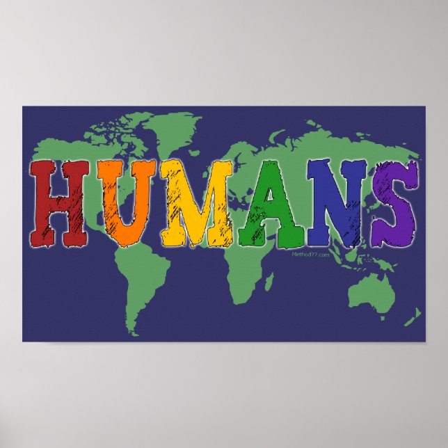 Humans Poster (Vorne)