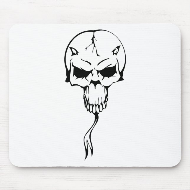 HumanSkull Mousepad (Vorne)