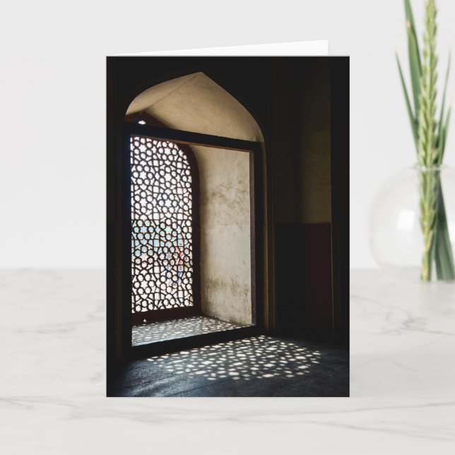 Humayun's Grab in Neu-Delhi Karte (Vorderseite)