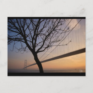 Humber Bridge #4 [Postkarte] Postkarte