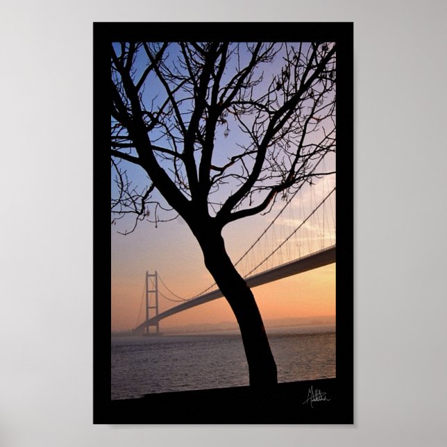 Humber Bridge #4 [Print] Vertikal Poster (Vorne)