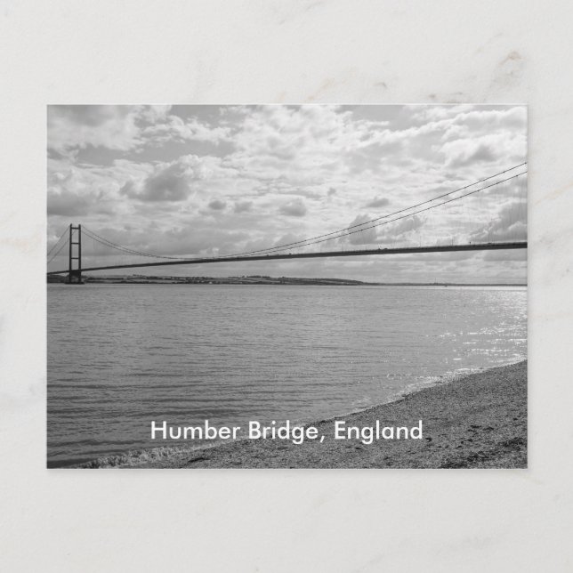 Humber Bridge Postcard Postkarte (Vorderseite)