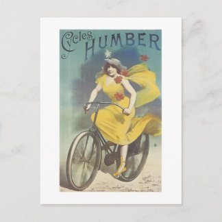 Humber Fahrräder Postkarte