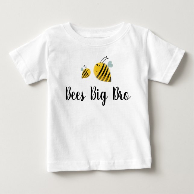 Humble Bee Big Bro Brothers Baby T-shirt (Vorderseite)