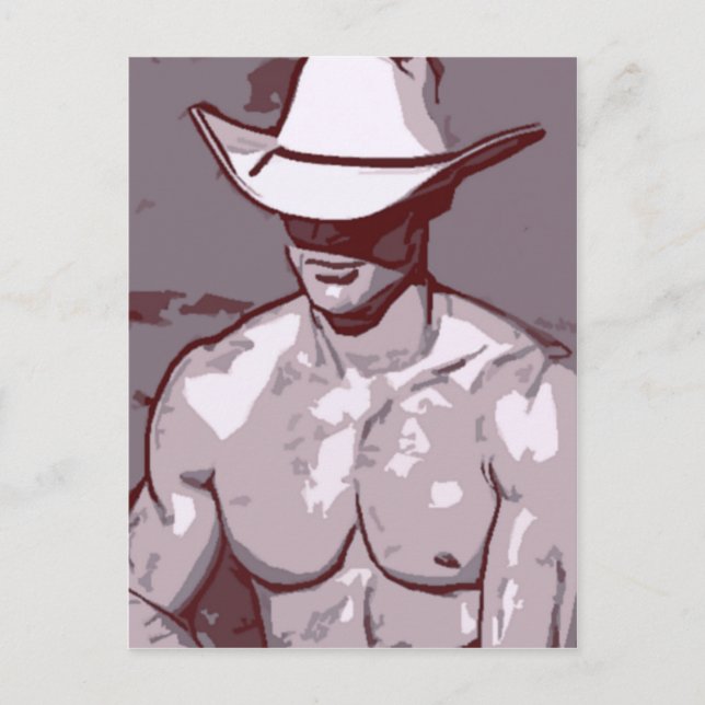 Humble Cowboy Postkarte (Vorderseite)