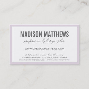 HUMBLE   GESCHÄFTSKARTEN VISITENKARTE