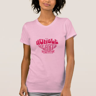 Humble Hearts Club T-Shirt – Retro-Rosa-Design für