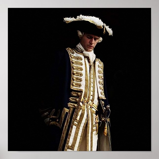 Humbled Commodore James Norrington Pirates Poster (Vorne)