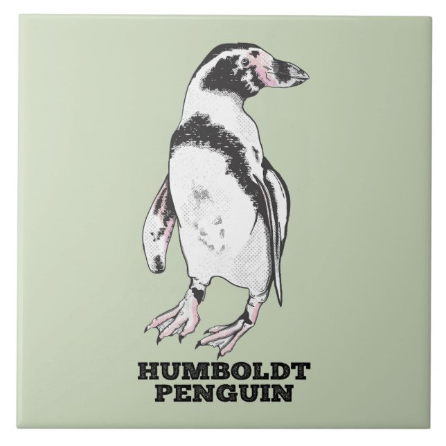 Humboldt-Pinguin Fliese (Vorderseite)