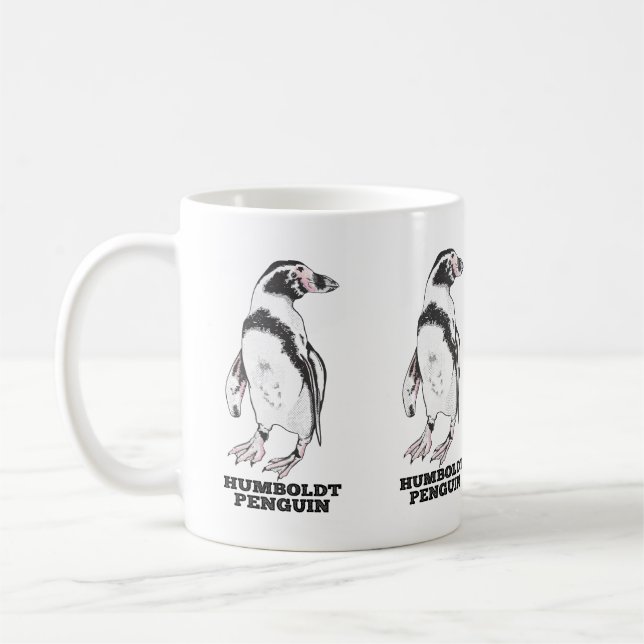 Humboldt-Pinguin Kaffeetasse (Links)