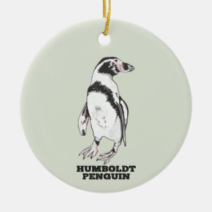 Humboldt-Pinguin Keramik Ornament