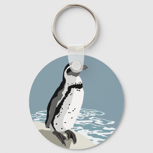 Humboldt-Pinguin-Schlüsselkette Schlüsselanhänger (Vorderseite)