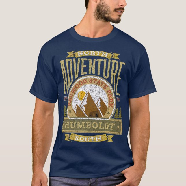 Humboldt Redwoods Humboldt Staat Park T-Shirt (Vorderseite)