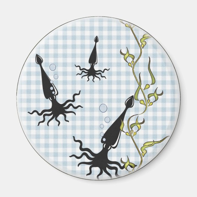 Humboldt Tintenfisch 2.25" Magnet (Vorne)