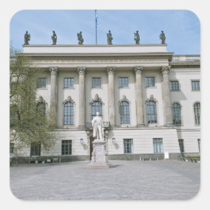Humboldt-Universität Berlin Quadratischer Aufkleber