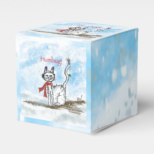 Humbug Kitty Favor Box Geschenkschachtel (Vorderseite)