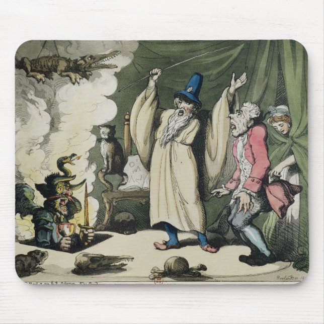 Humbugging oder Anheben des Teufels, 1800 Mousepad (Vorne)