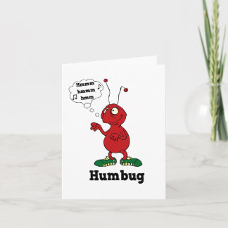 Humbuggrußkarte Feiertagskarte