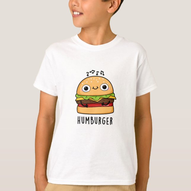Humburger Funny Humming Burger Pub T-Shirt (Vorderseite)