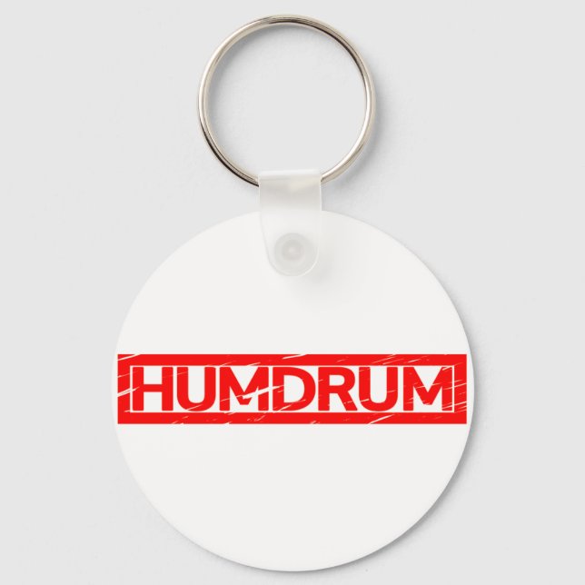 Humdrum-Briefmarke Schlüsselanhänger (Vorderseite)