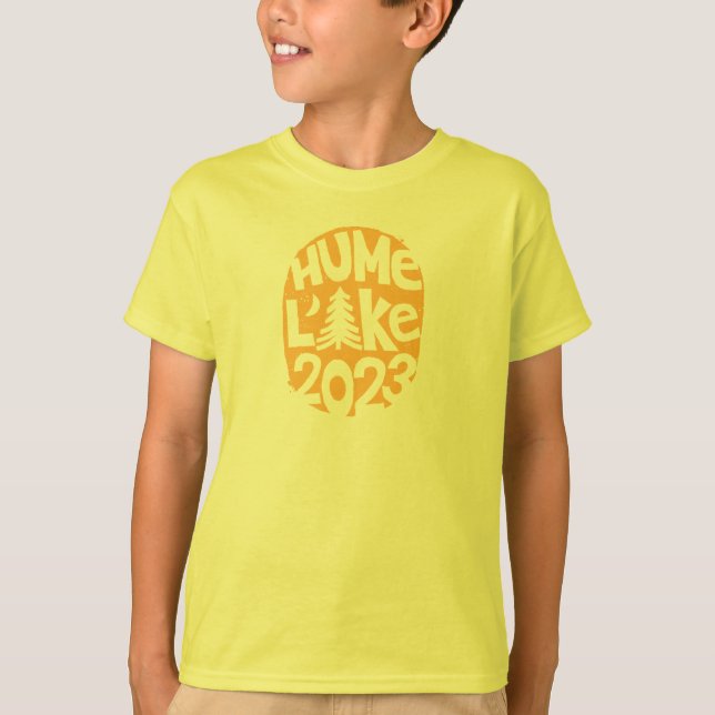 Hume 2023 Yellow Team T-Shirt (Vorderseite)