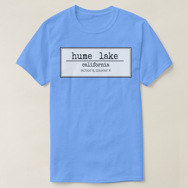 Hume Lake T-Shirt (Design vorne)