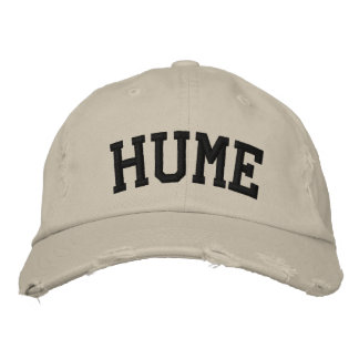 Hume-StickHat Bestickte Kappe