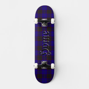 Hume-Tartan-Schottisch Karomuster Skateboard