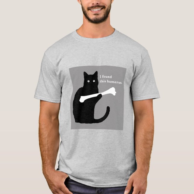 Humeruskatzent-shirt T-Shirt (Vorderseite)