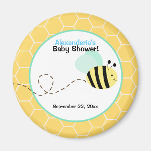Humle Bee Custom Favor Magnet
