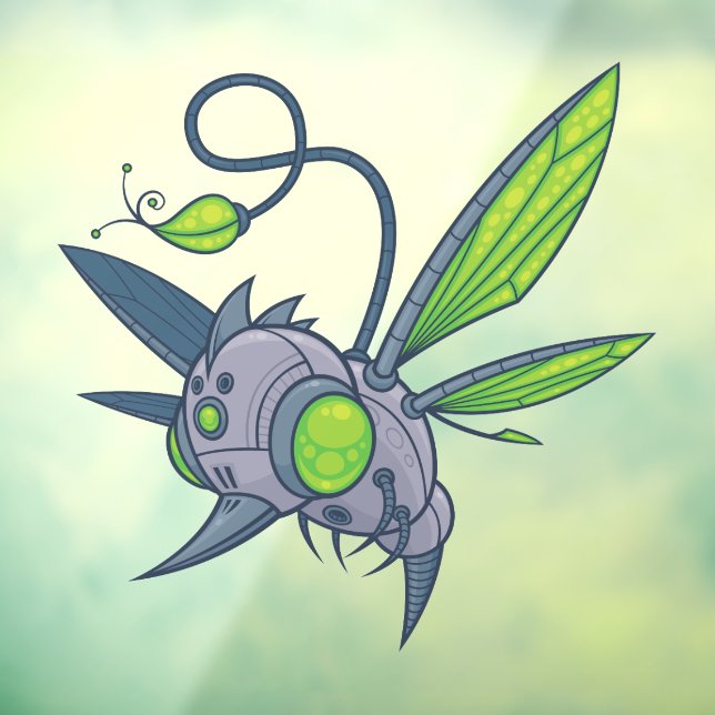 HUMM-BUZZ FENSTERAUFKLEBER (Blatt 3)