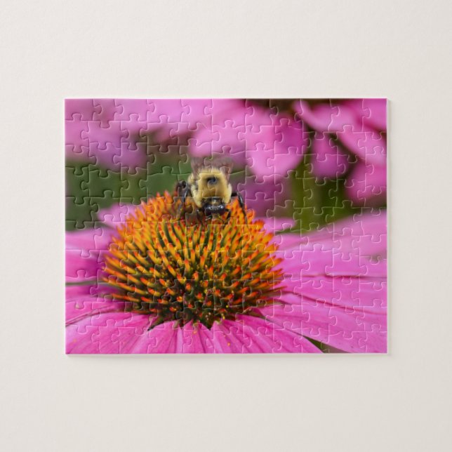Hummel am Arbeitsplatz - Puzzle 110 110 Stk. Blume (Horizontal)