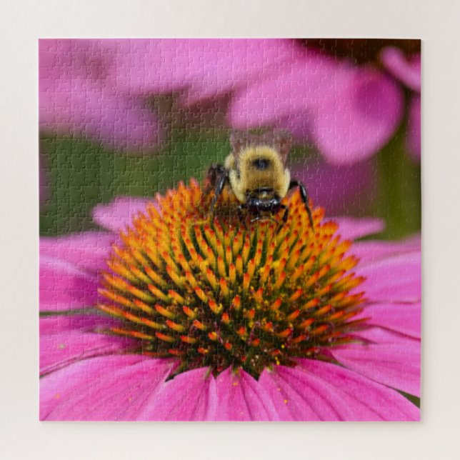 Hummel am Arbeitsplatz - Puzzle 20x20 - 676 Stk. B (Vertikal)