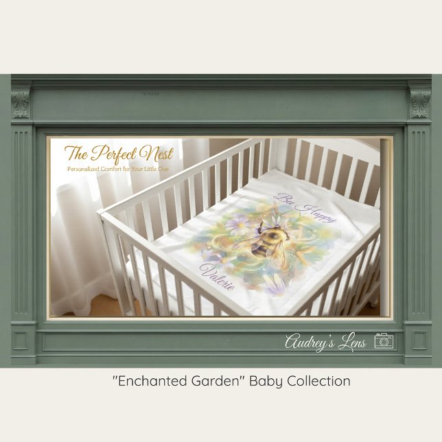 Hummel-Baby-Decke | Naturgeschenk Fleecedecke (Von Creator hochgeladen)