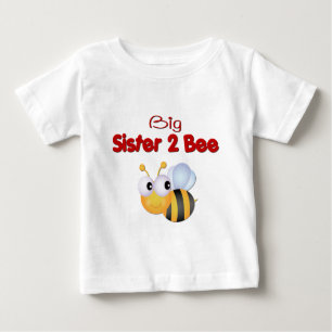Hummel Bee Big Sister zu sein Baby T-shirt