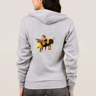 Hummel Beeren Pollen Light Grau Hoodie