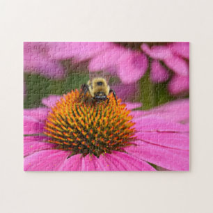 Hummel bei der Arbeit - 11x14 - 252 Stk. Blume Puz Puzzle