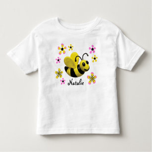 Hummel-Bienen-Baby-Mädchen-Dusche Kleinkind T-shirt