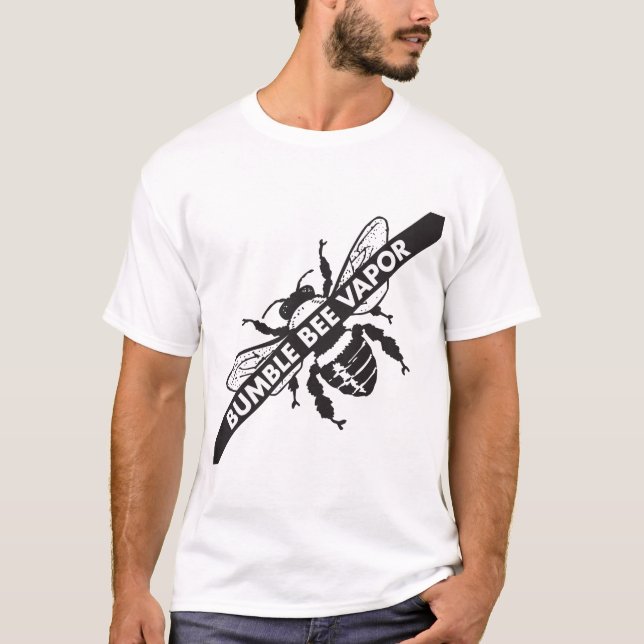 Hummel-Bienen-Dampf-Unisext-shirt T-Shirt (Vorderseite)