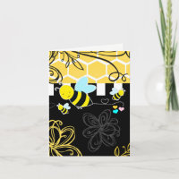 Hummel Black & Yellow Danke Baby Dusche
