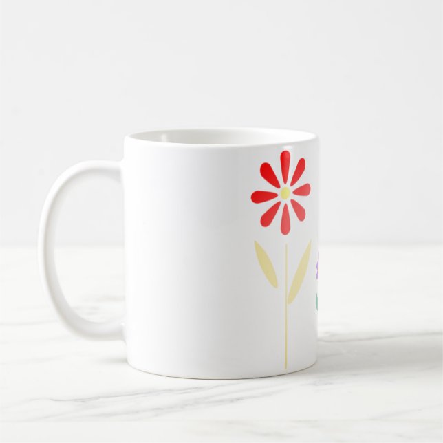 Hummel, Blume, Biene Kaffeetasse (Links)
