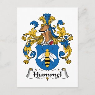 Hummel Familienwappen Postkarte