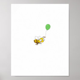Hummel Geburtstag anpassen Poster