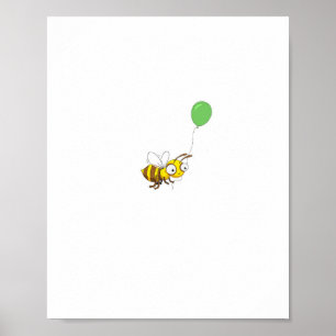 Hummel Geburtstag anpassen Poster