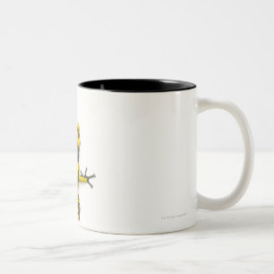 Hummel-Gift-Pfeil-Frosch Zweifarbige Tasse