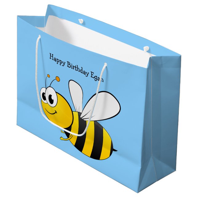 Hummel Große Geschenktüte (Vorderseite Schrägansicht)