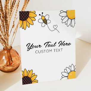 Hummel Honey Bee Custom Text Table Party Sign Sockelschild