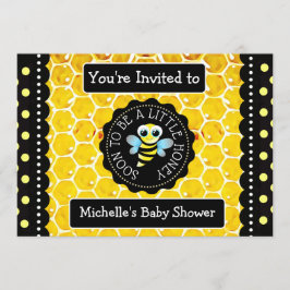 Hummel Honeybee Themed Baby Dusche Einladung