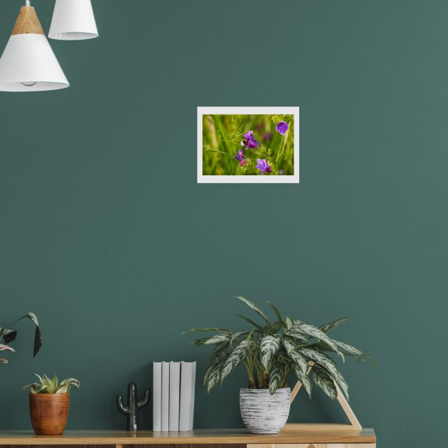 Hummel in Blüte Poster (Wohnzimmer 1)