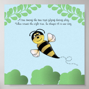 Hummel-Kinderkrippe oder Kinderzimmer Poster